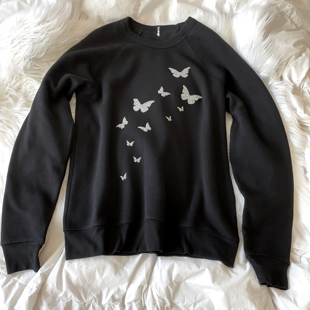 Ultracor Butterfly Swarovski Crewneck Sweatshirt - Like New Condition 💎💎💎